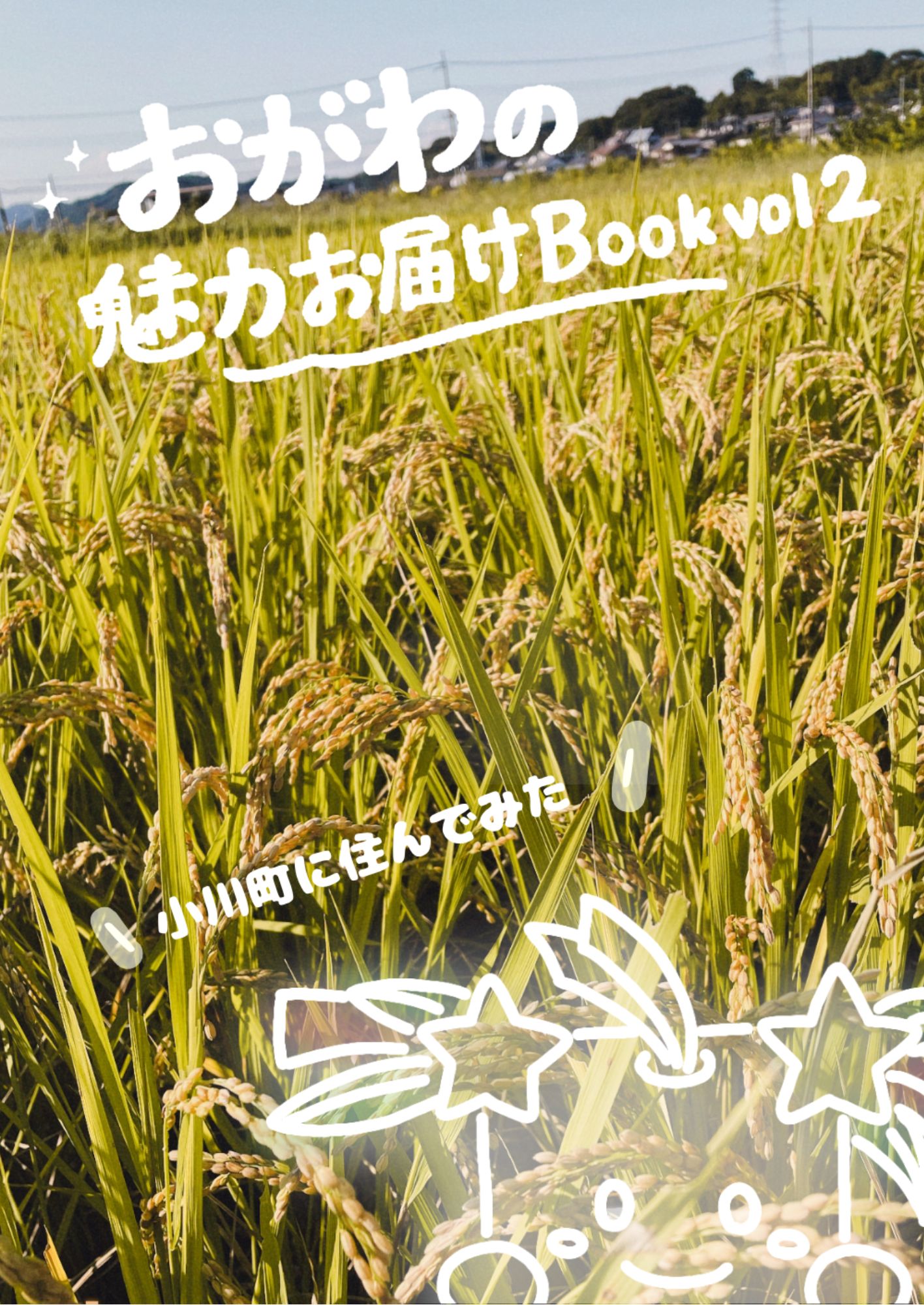 『おがわの魅力お届けBOOK-vol2-』表紙