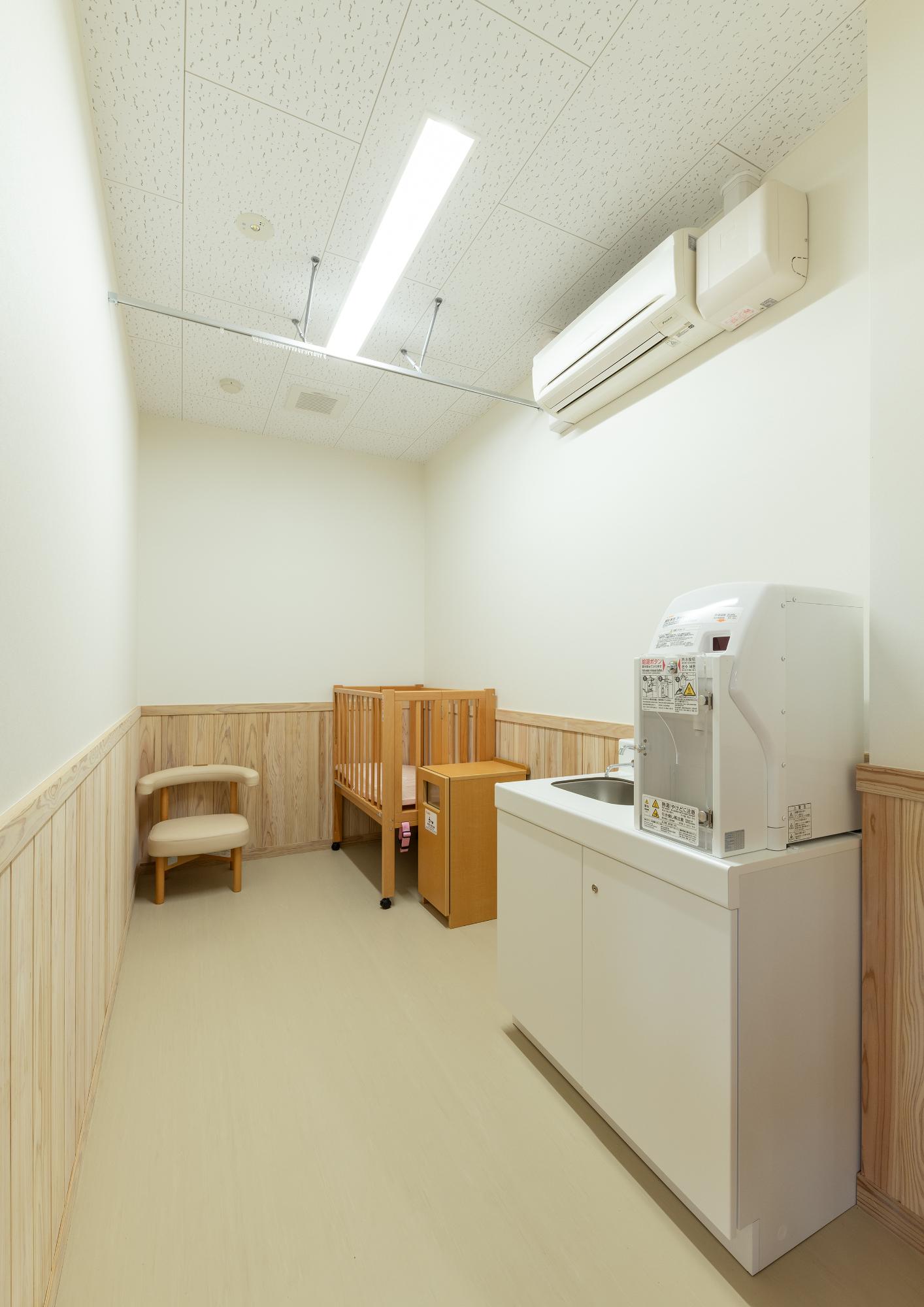 伝統工芸施設内の授乳室