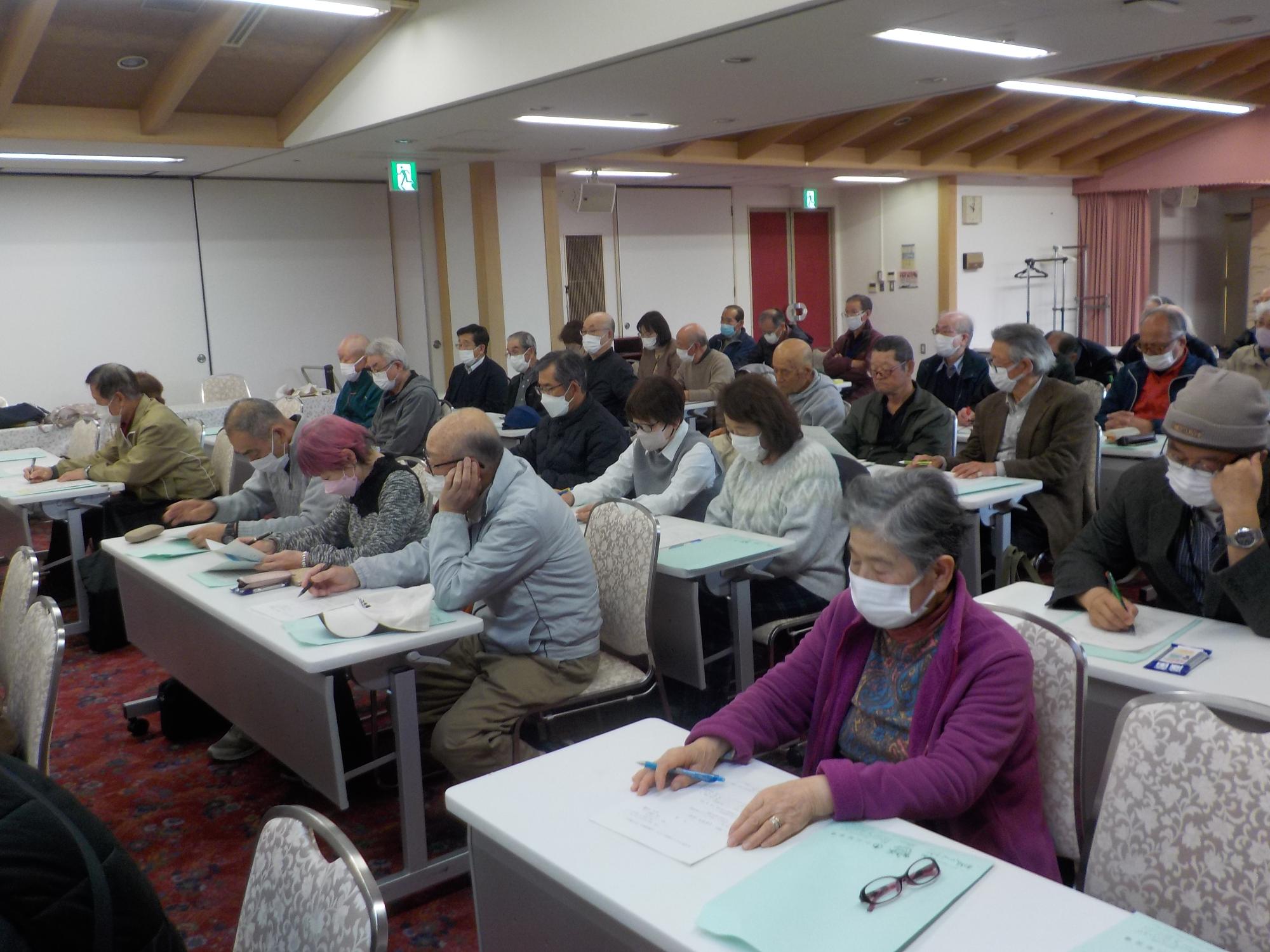 小川地区ウルトラ防犯パトロール隊研修会