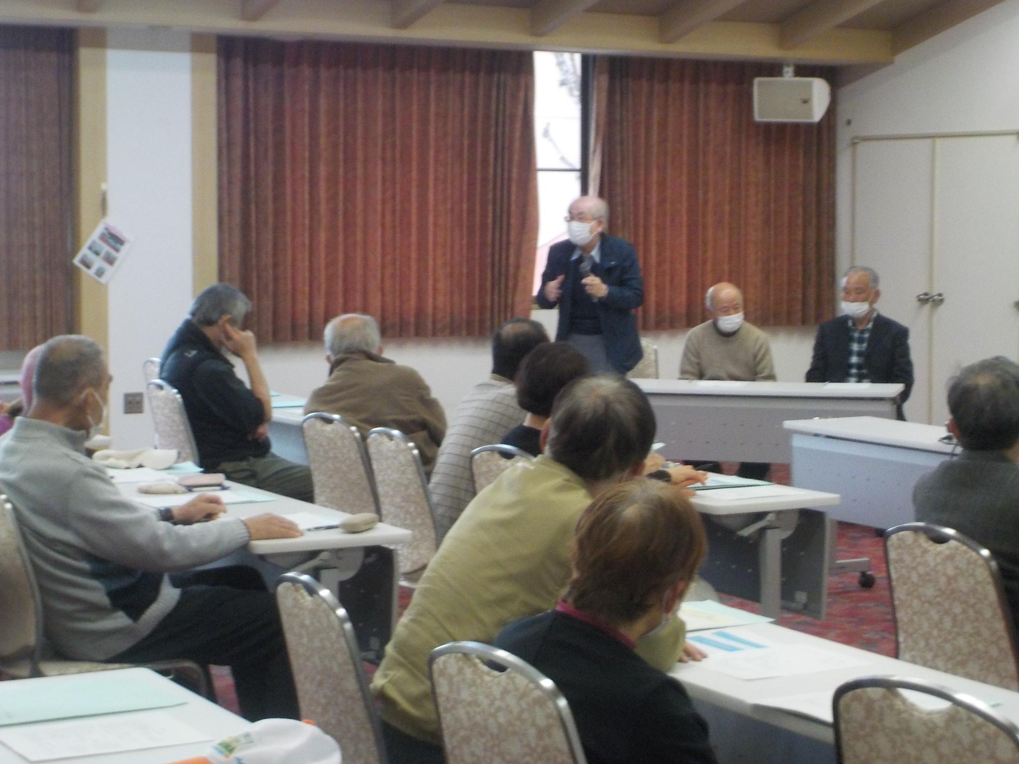 小川地区ウルトラ防犯パトロール隊研修会