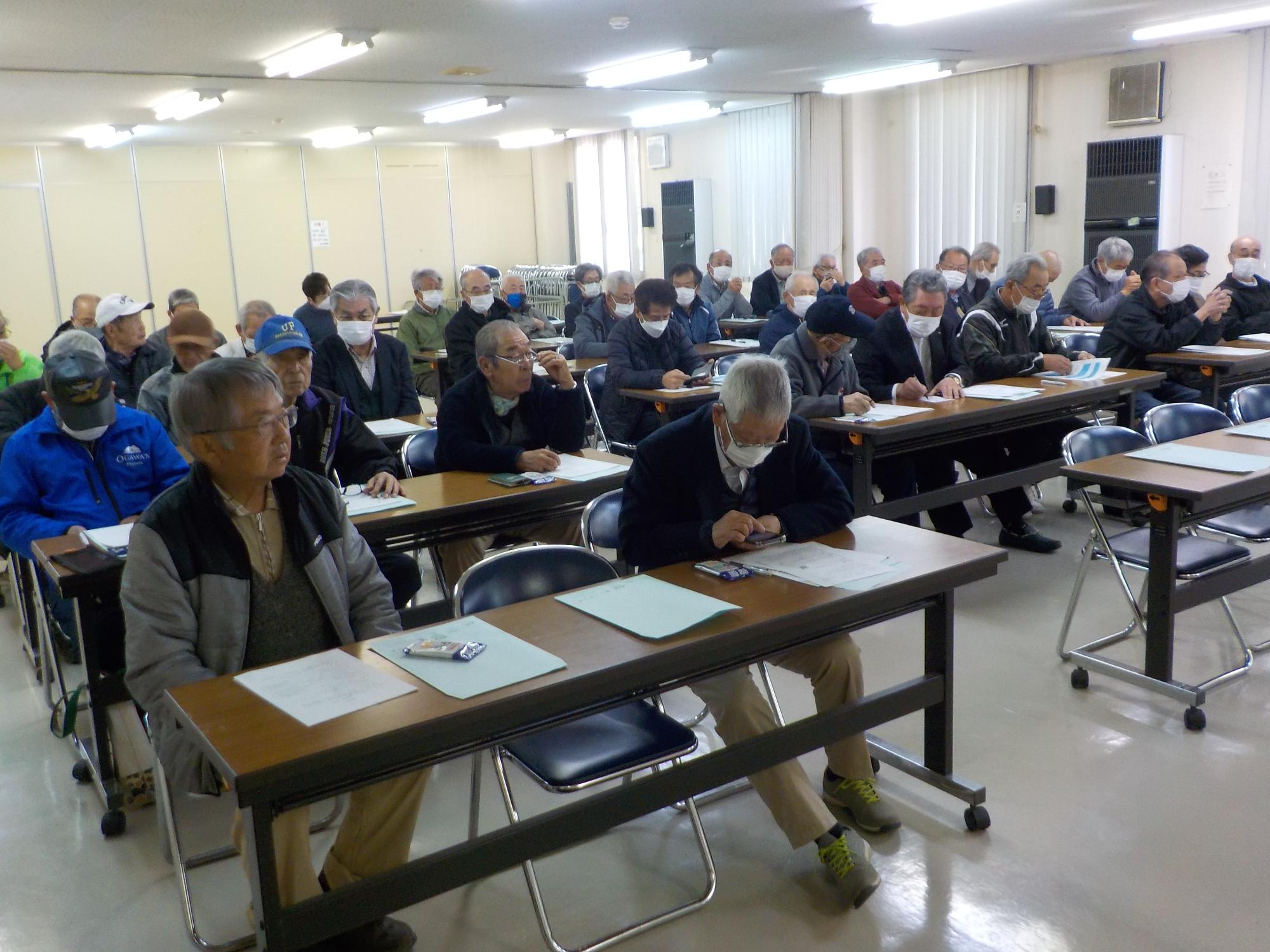 大河地区ウルトラ防犯パトロール隊研修会