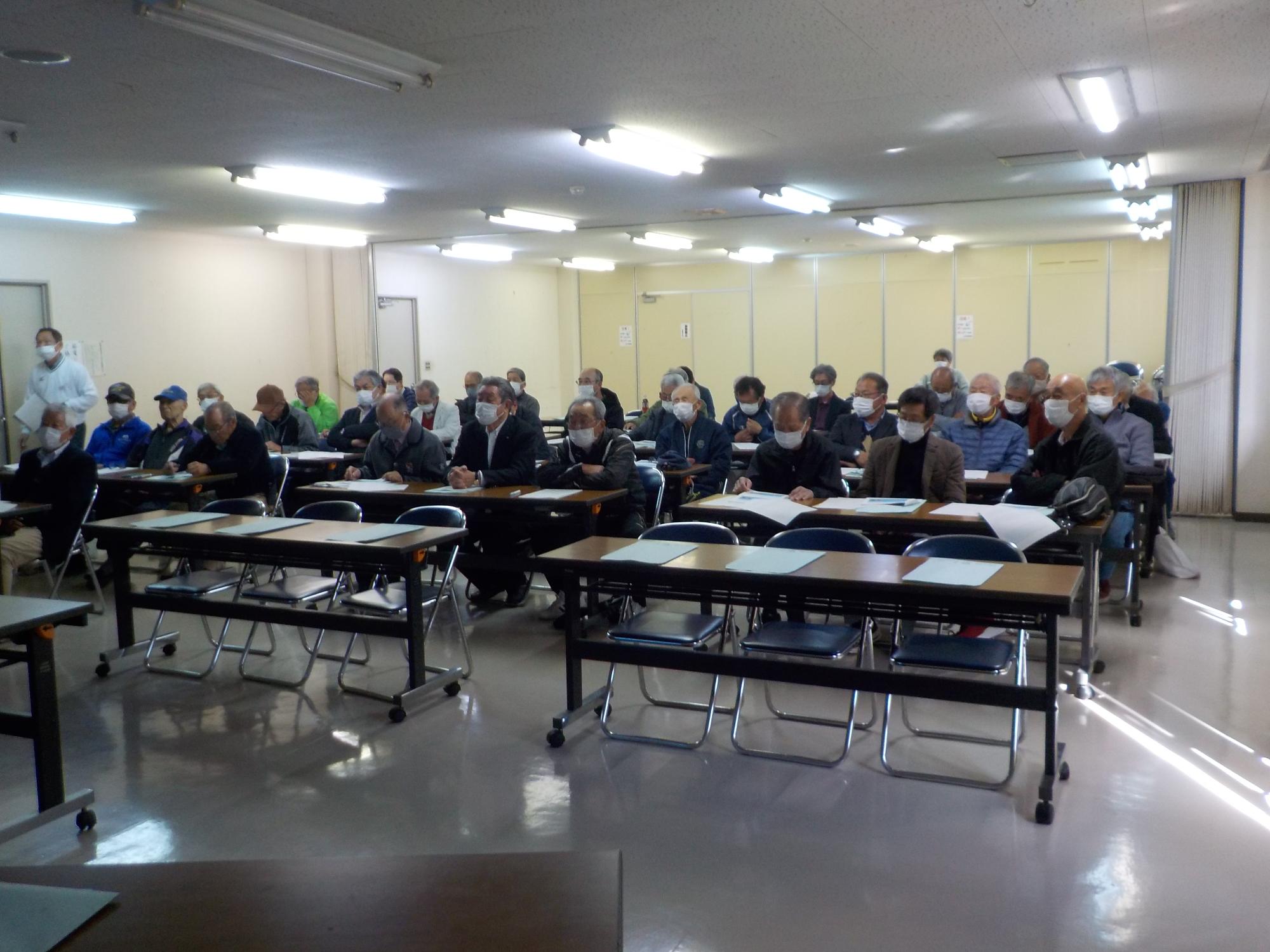 大河地区ウルトラ防犯パトロール隊研修会