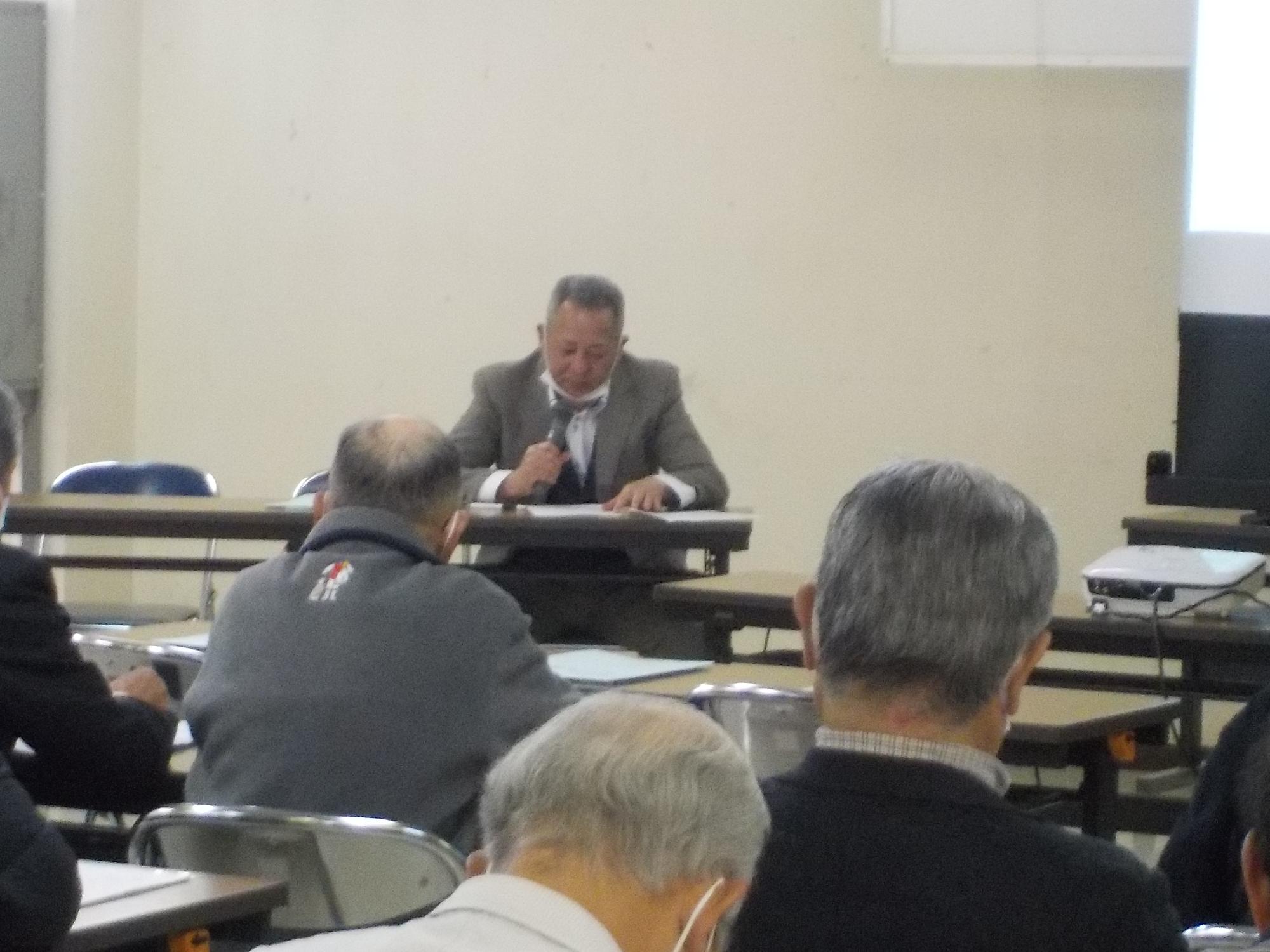 大河地区ウルトラ防犯パトロール隊研修会