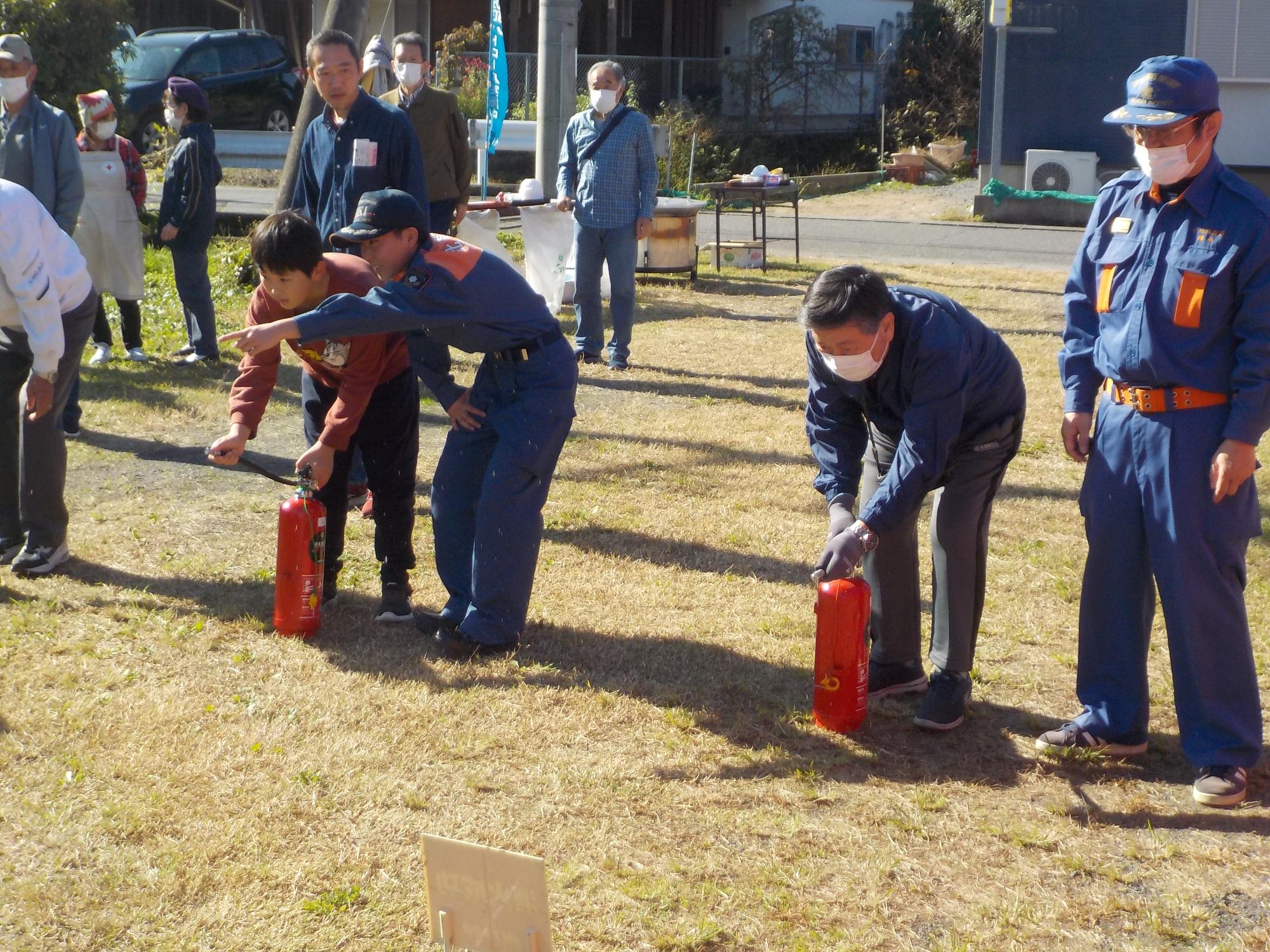 火の元（マト）を狙ってごらん！