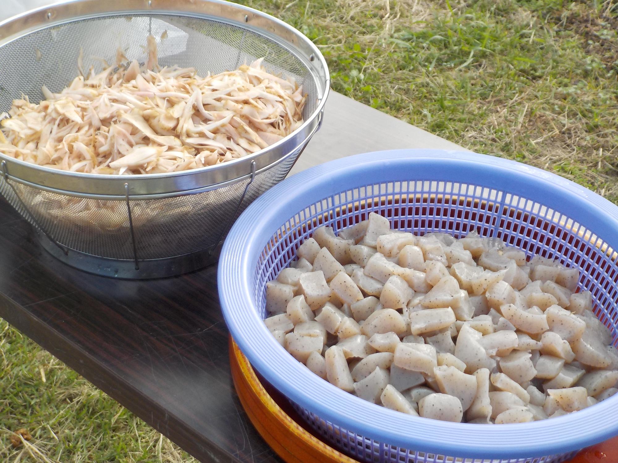 赤十字奉仕団の皆さんのご協力により&rarr;&rarr;