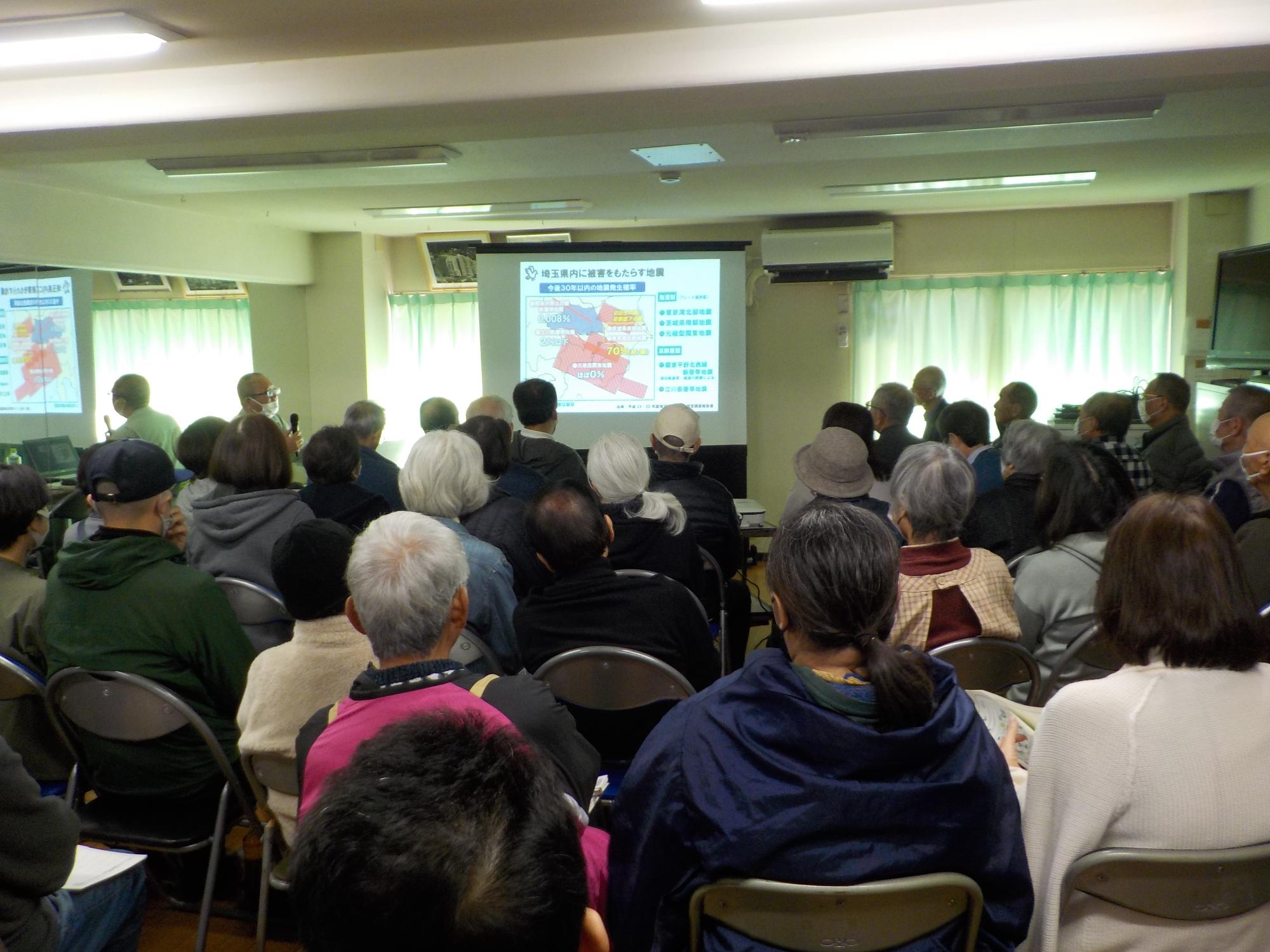 立ち見がでるほど盛況でした！