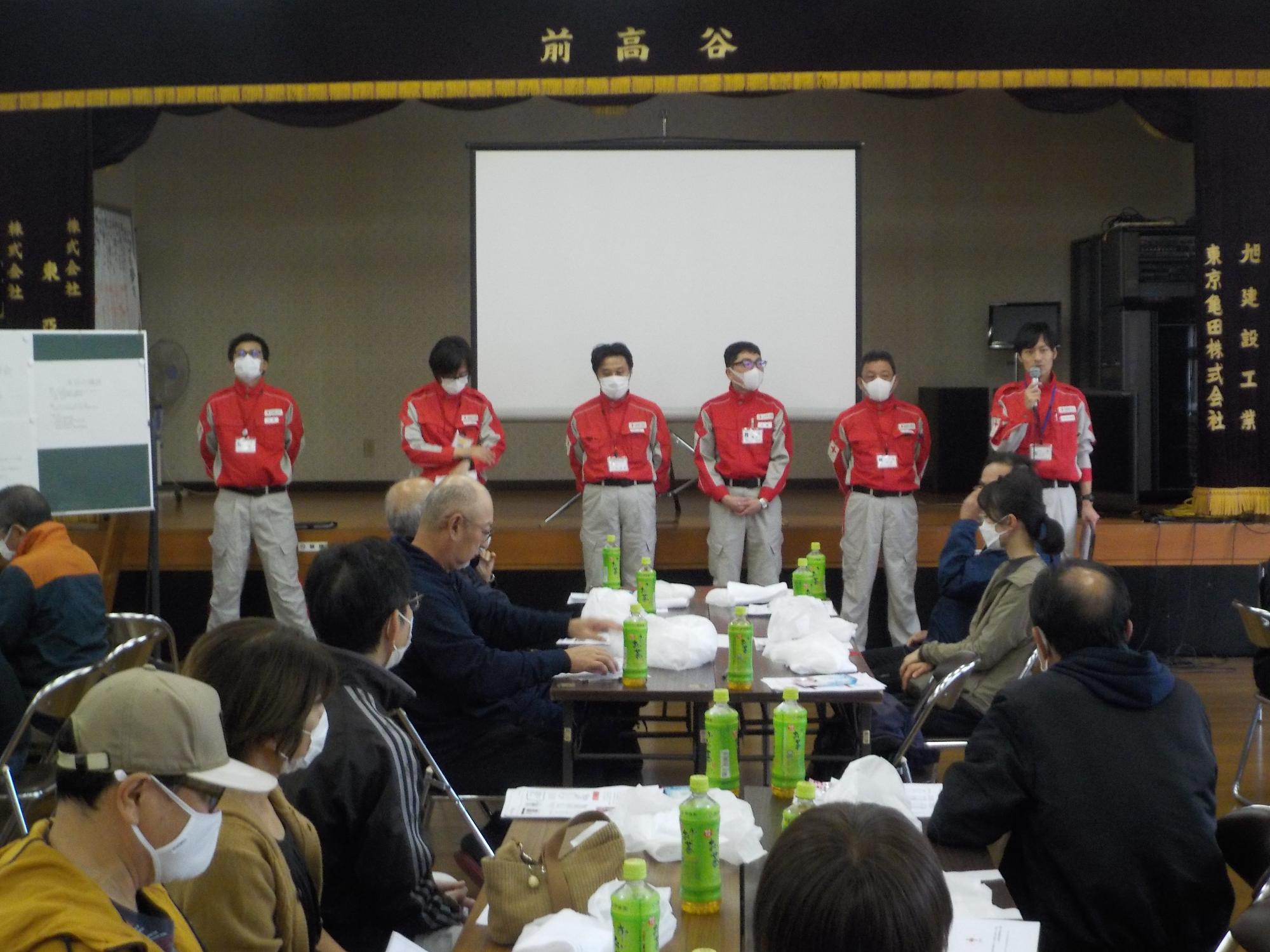 お世話になった日赤スタッフの皆さん