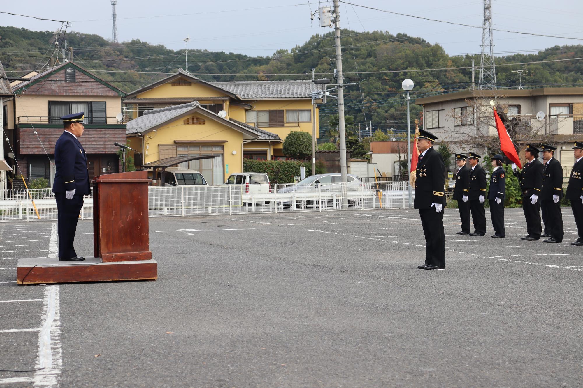 永島団長からの人員報告