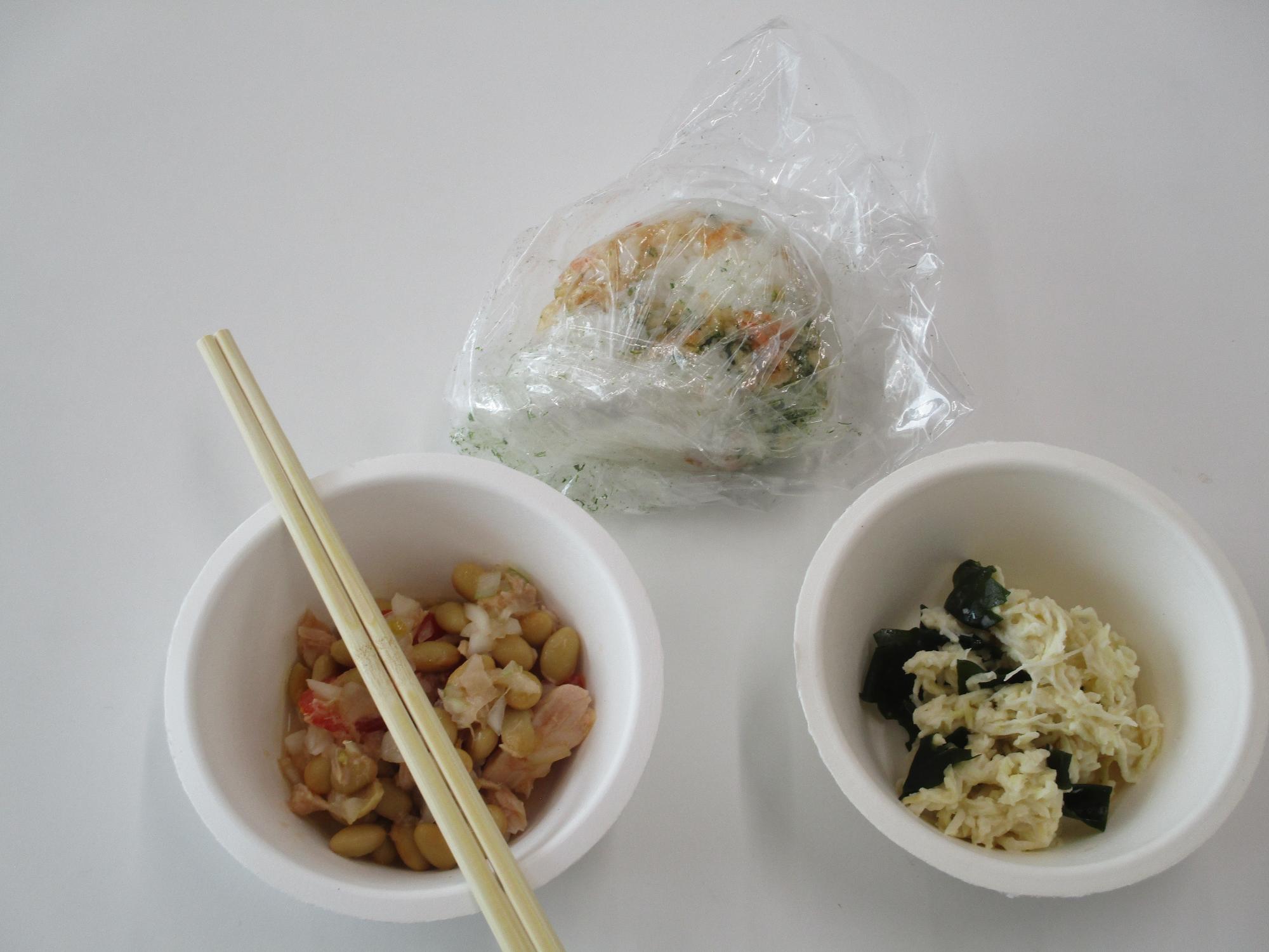 缶詰や乾物を使ったメニュー